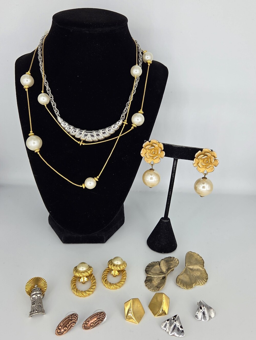 Lot Of Vintage Estate Jewelry 9 Pieces!
